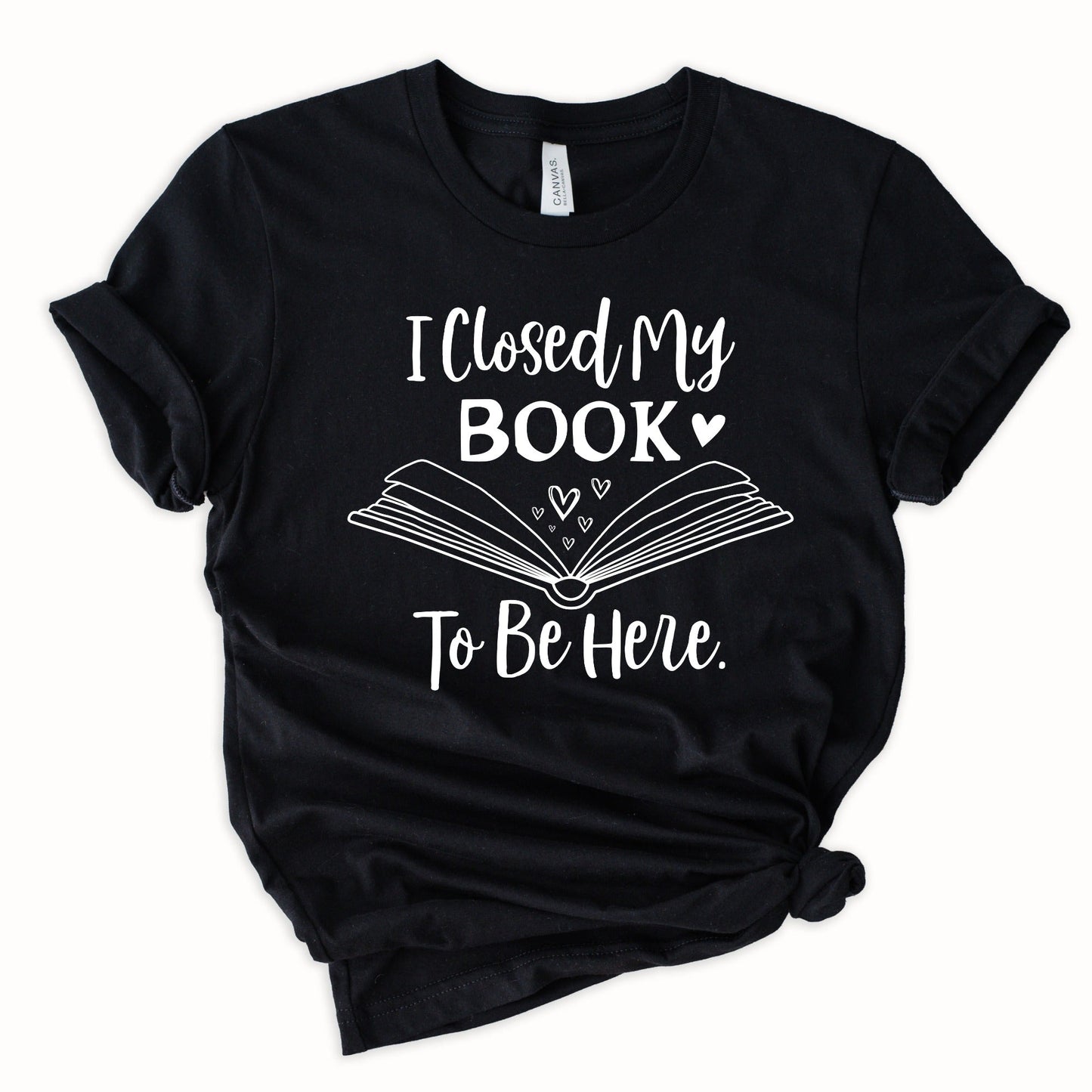 I Closed My Book Graphic Tee