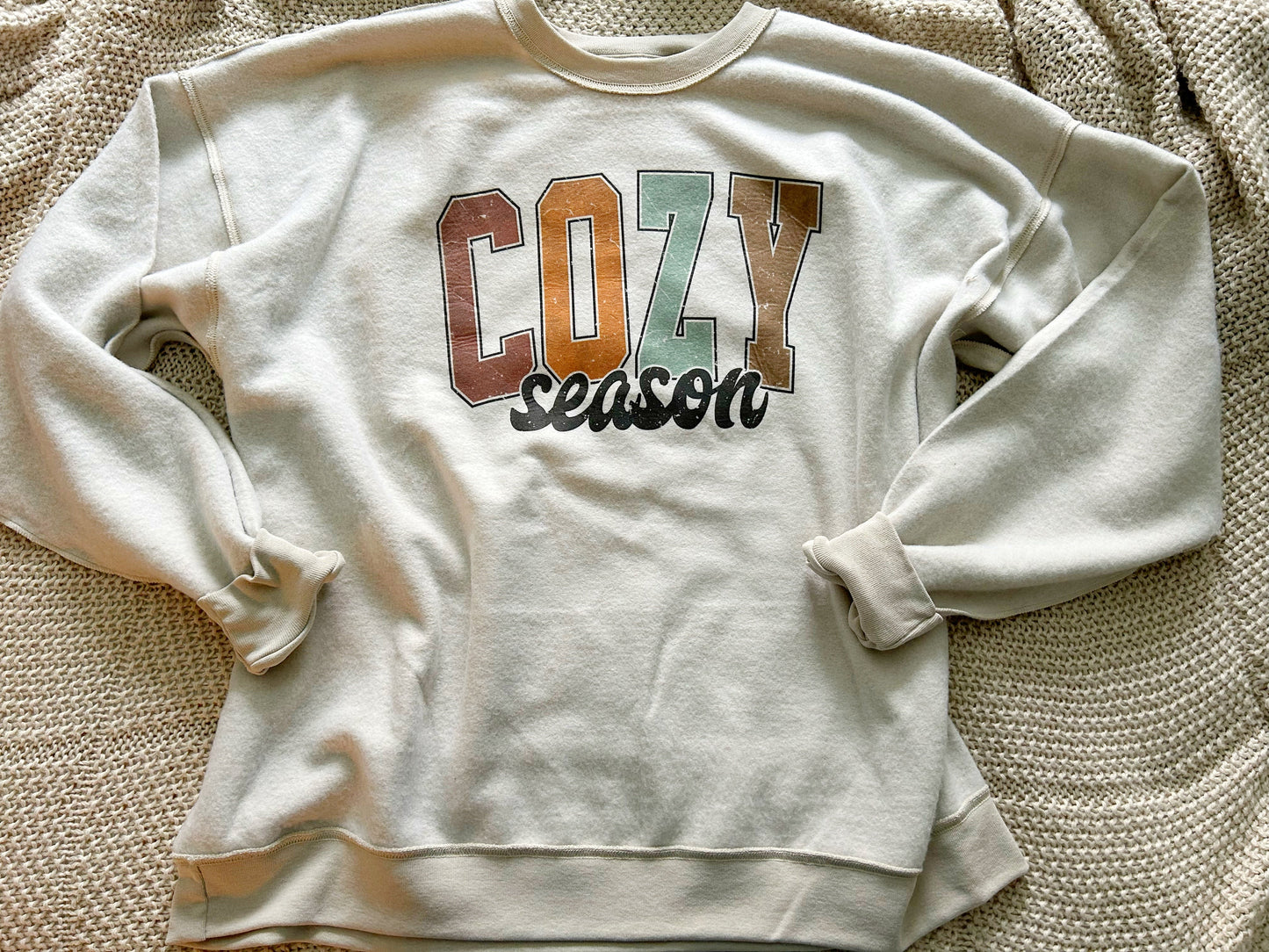 Cozy Season INSIDE OUT SWEATSHIRT