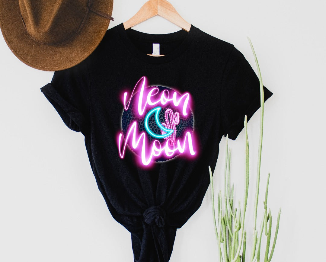 Neon Moon Graphic Tee - Limited Edition