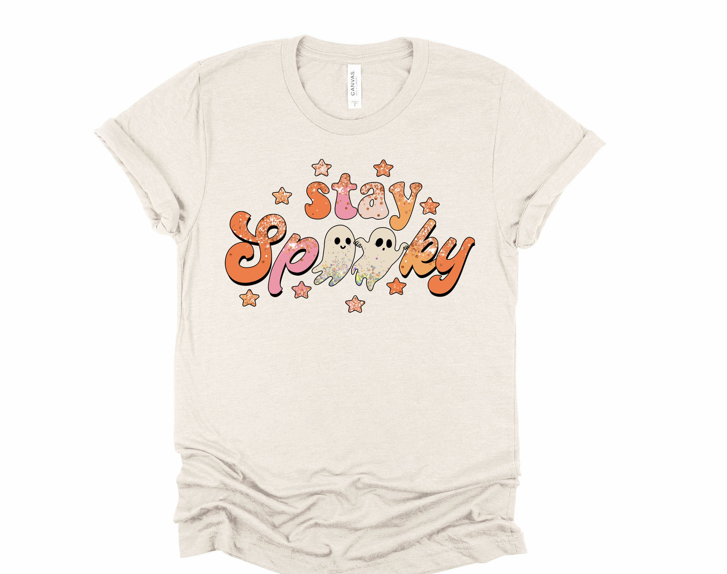Stay Spooky Sparkle Graphic Tee