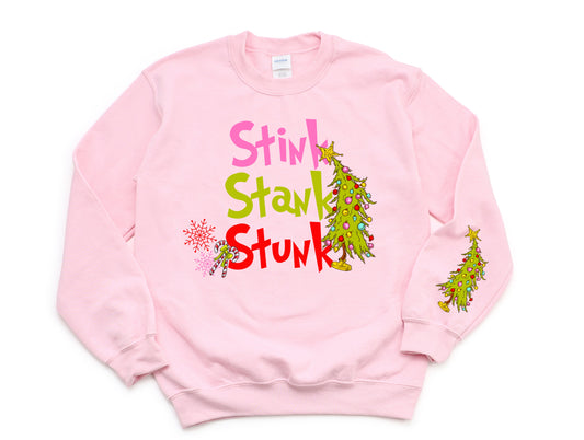 Stink Stank Stunk Graphic Sweatshirt - Limited Edition