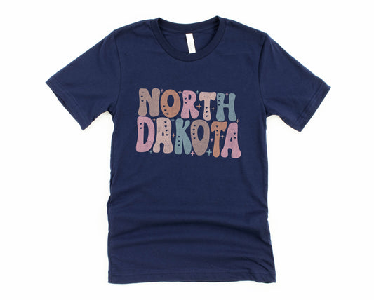 North Dakota Short Sleeve Graphic Tee