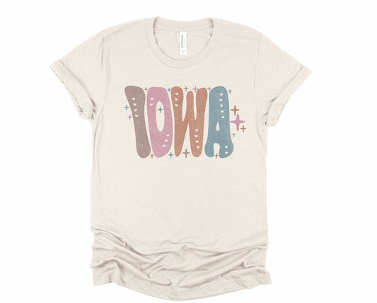 Iowa Short Sleeve Graphic Tee